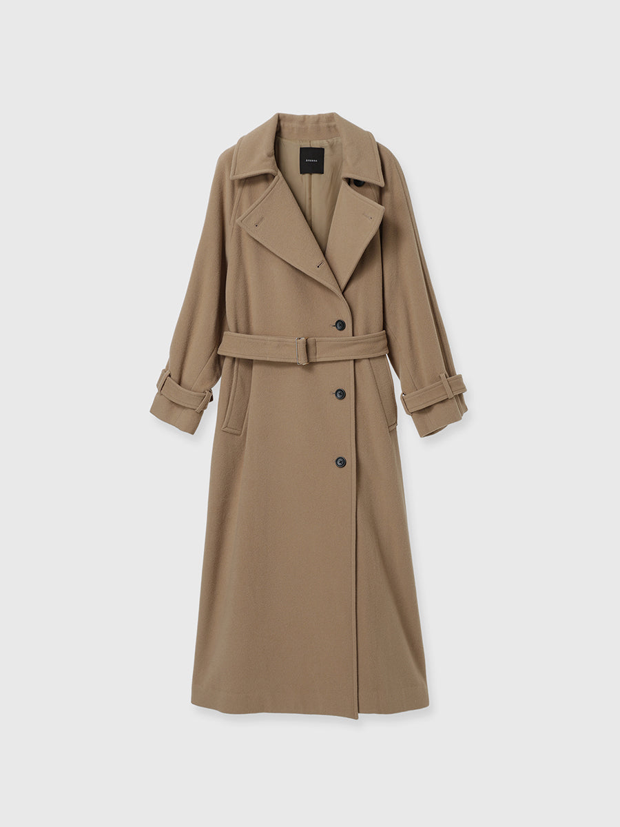 ウールトレンチコート