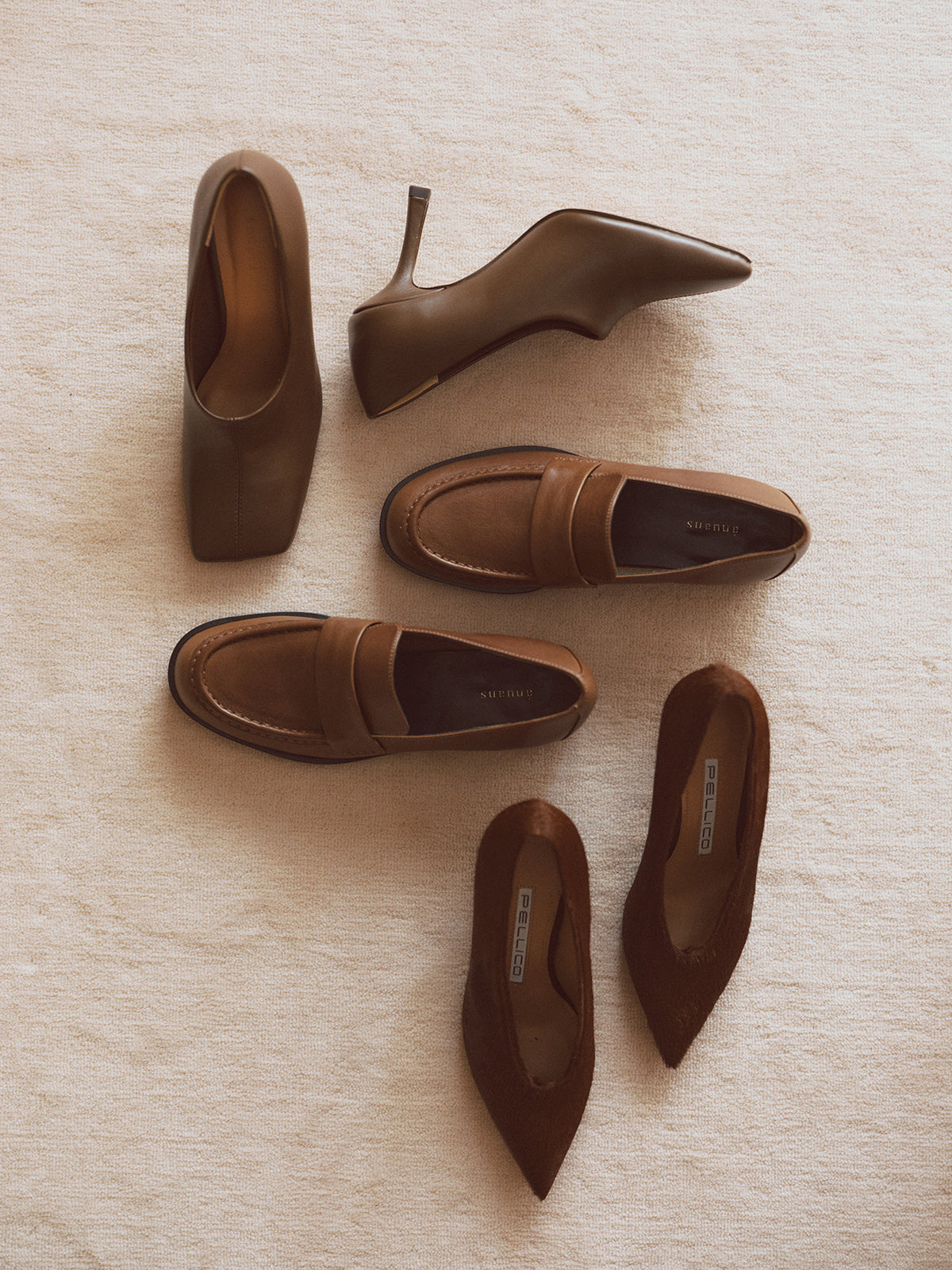 レザーローファー