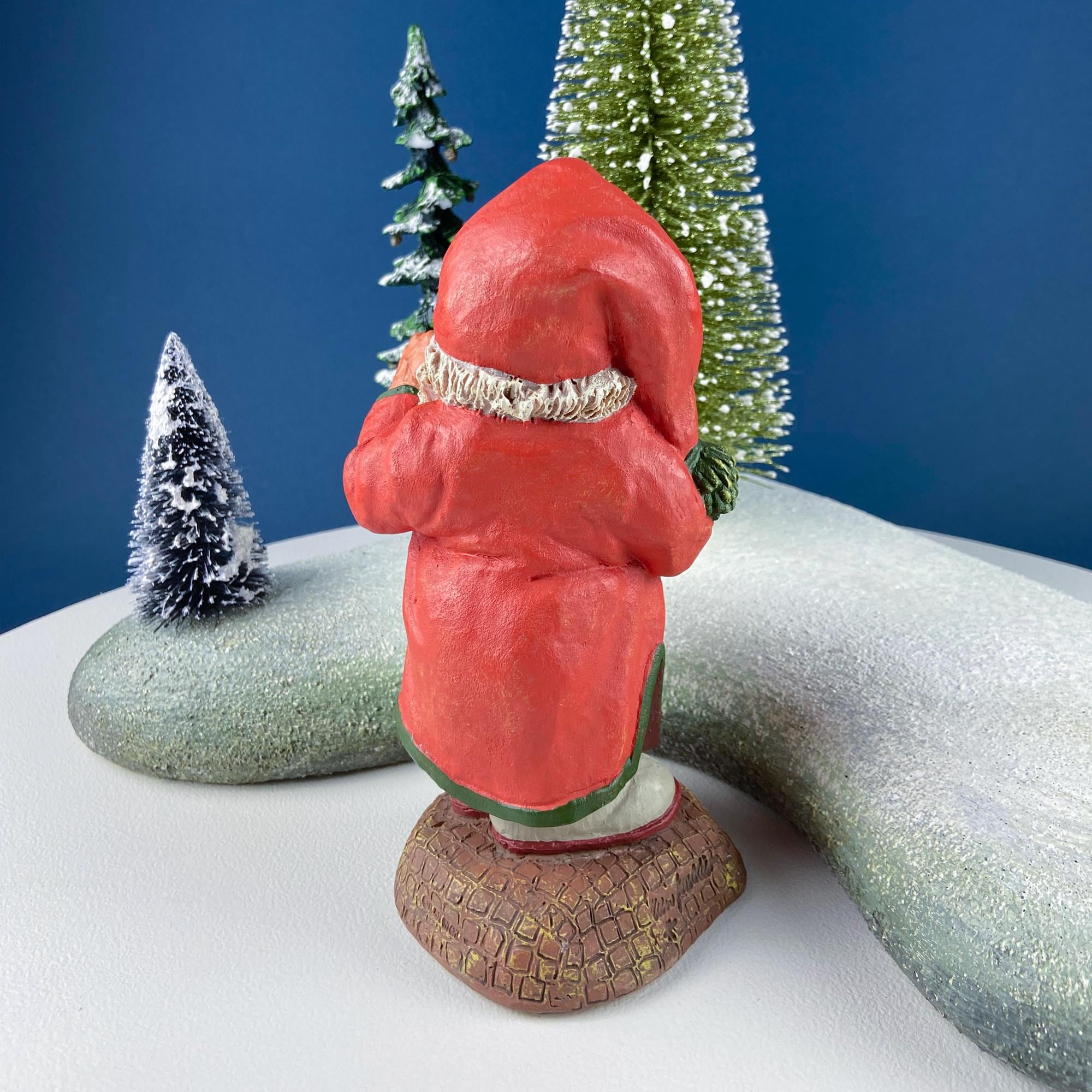 Vintage Santa, Sandman, Klaus Wickl with Lantern by Enesco. Hand