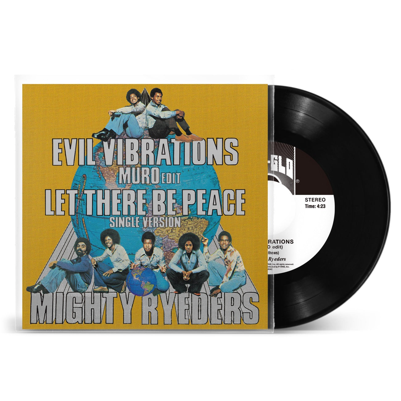 MIGHTY RYEDERS『Evil Vibrations(MURO edit) / Let There Be Peace(Single