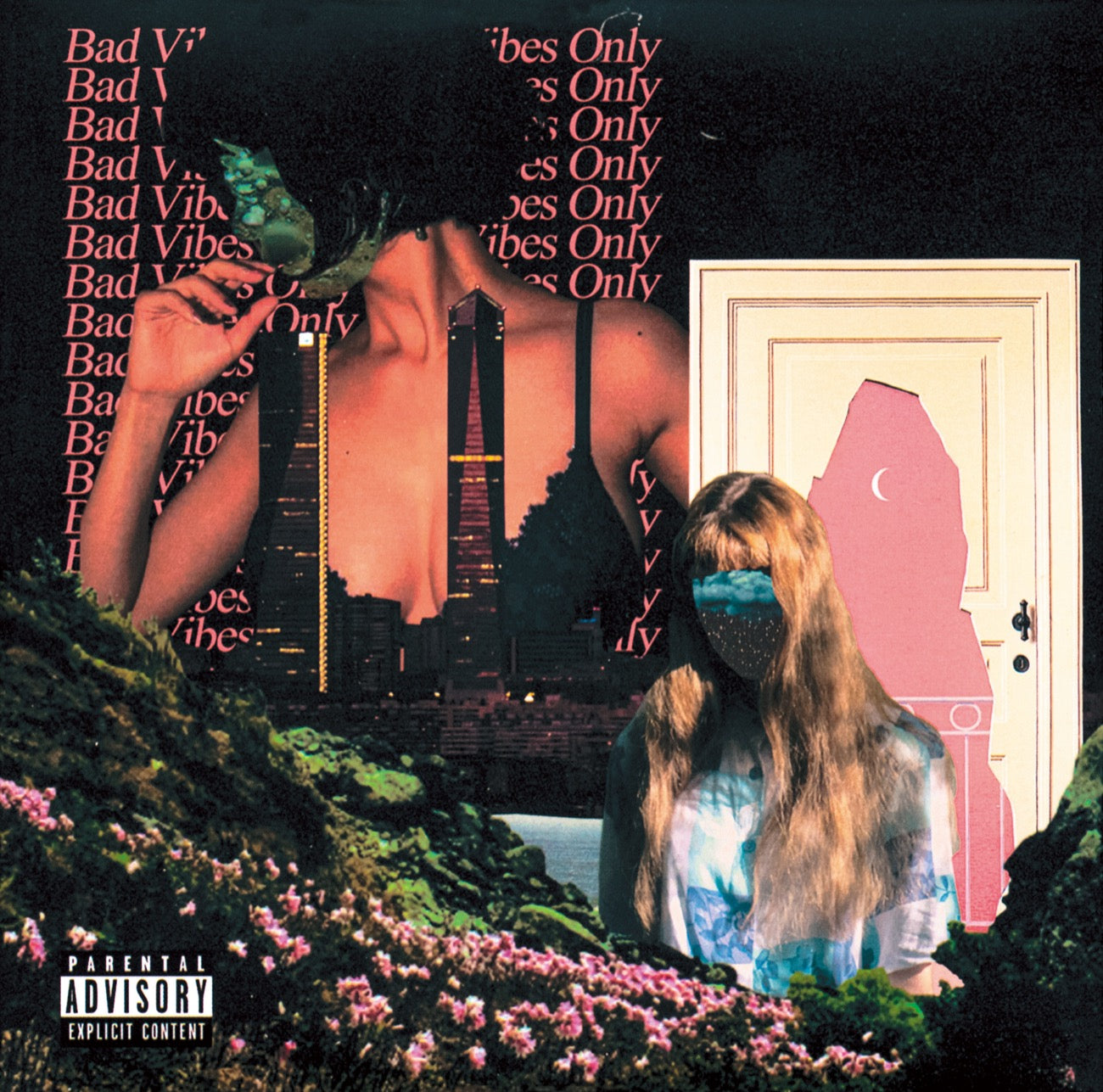 NF Zessho『Bad Vibes Only (Black+Pink Splatter Vinyl)』LP