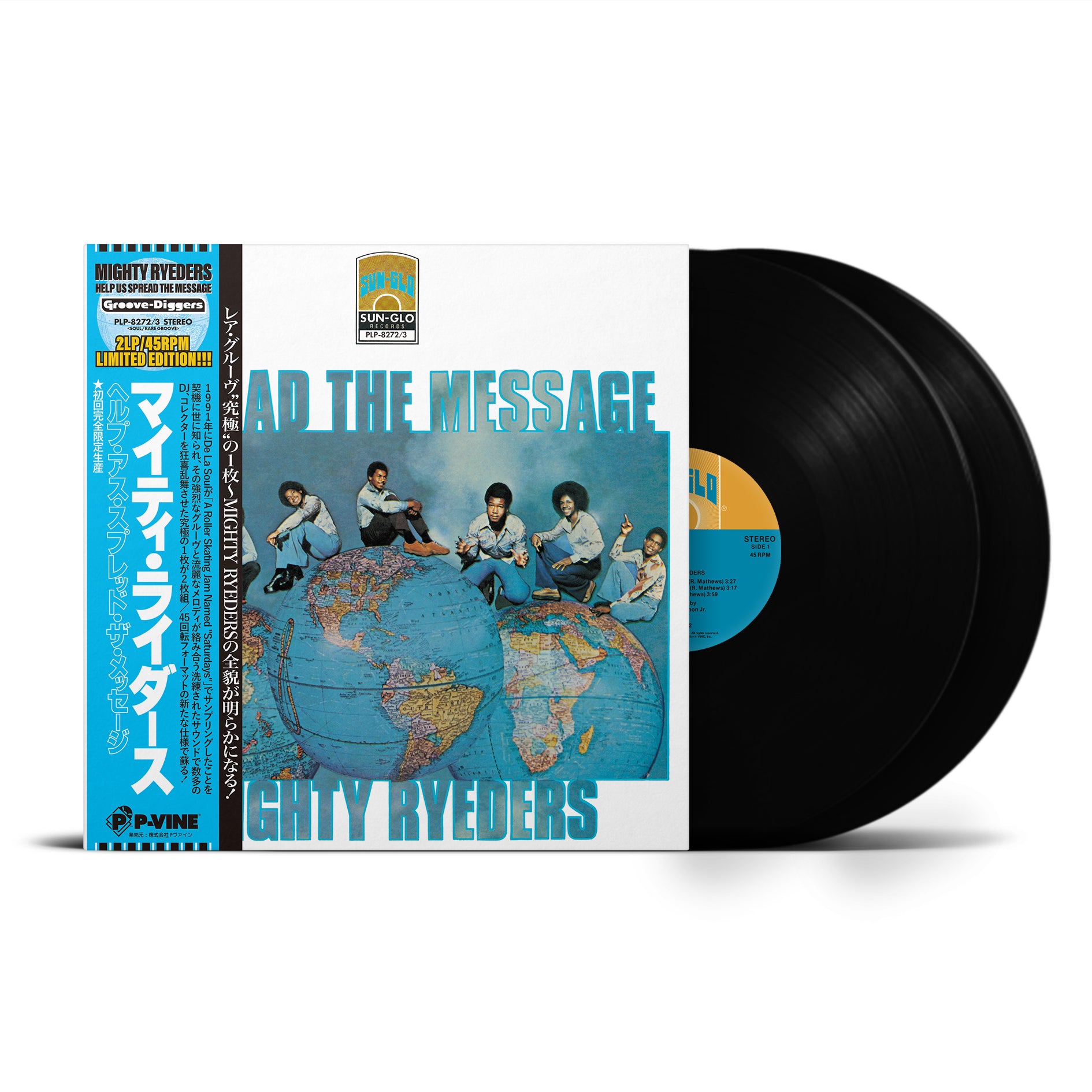 MIGHTY RYEDERS『Help Us Spread The Message』2LP