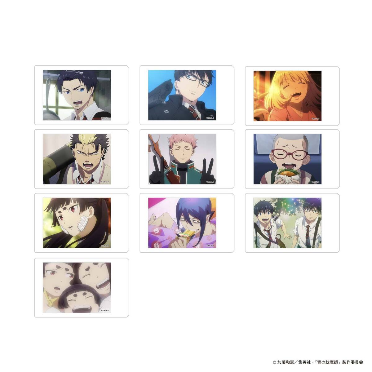 ランダムチェキ - GOODS | TVアニメ『青の祓魔師 島根啓明結社篇』