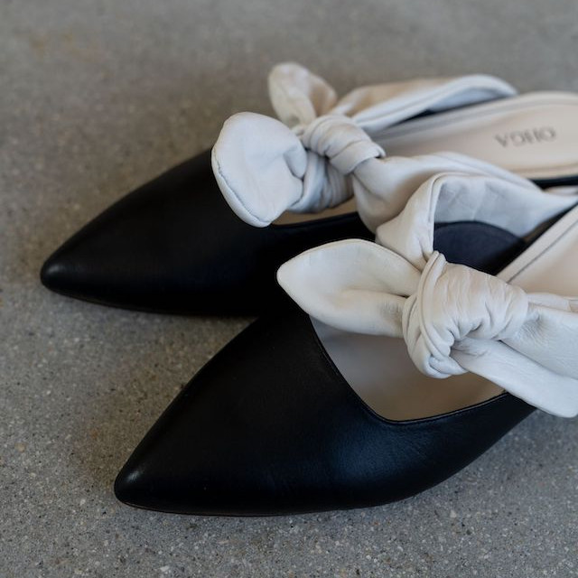 カジュアルもフェミニンも1足で叶う♡ 春に買いたい「リボンミュール」