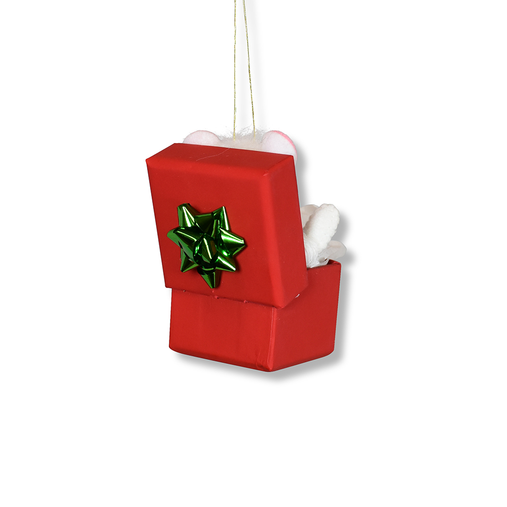 3in Yuletide Gift Mouse - Annalee Dolls