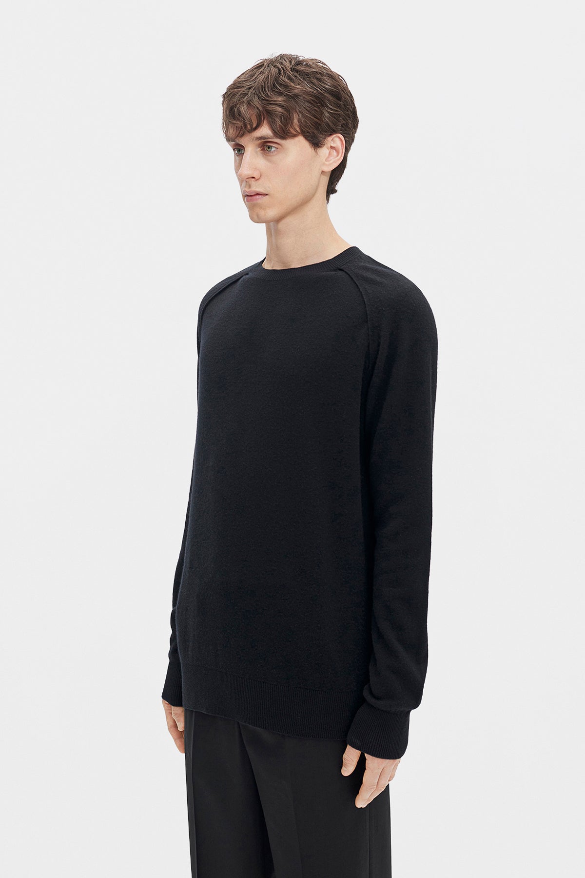 Lemme Knitted Crewneck Sweater – Ann Demeulemeester