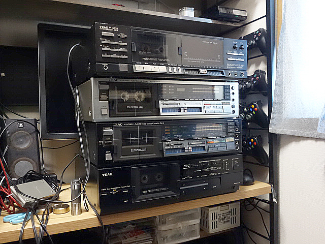 オーバーホール品TEAC カセットデッキ「V-2020S」動作OK