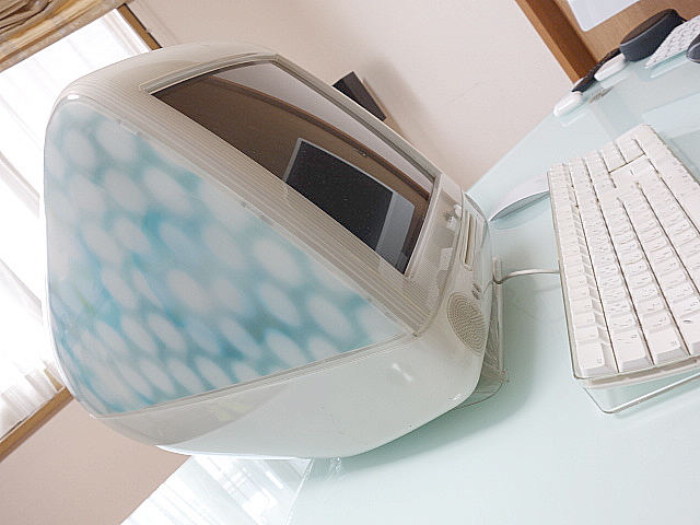 iMac ブルーダルメシアン 2001年 | 古いハードに囲まれて since2011