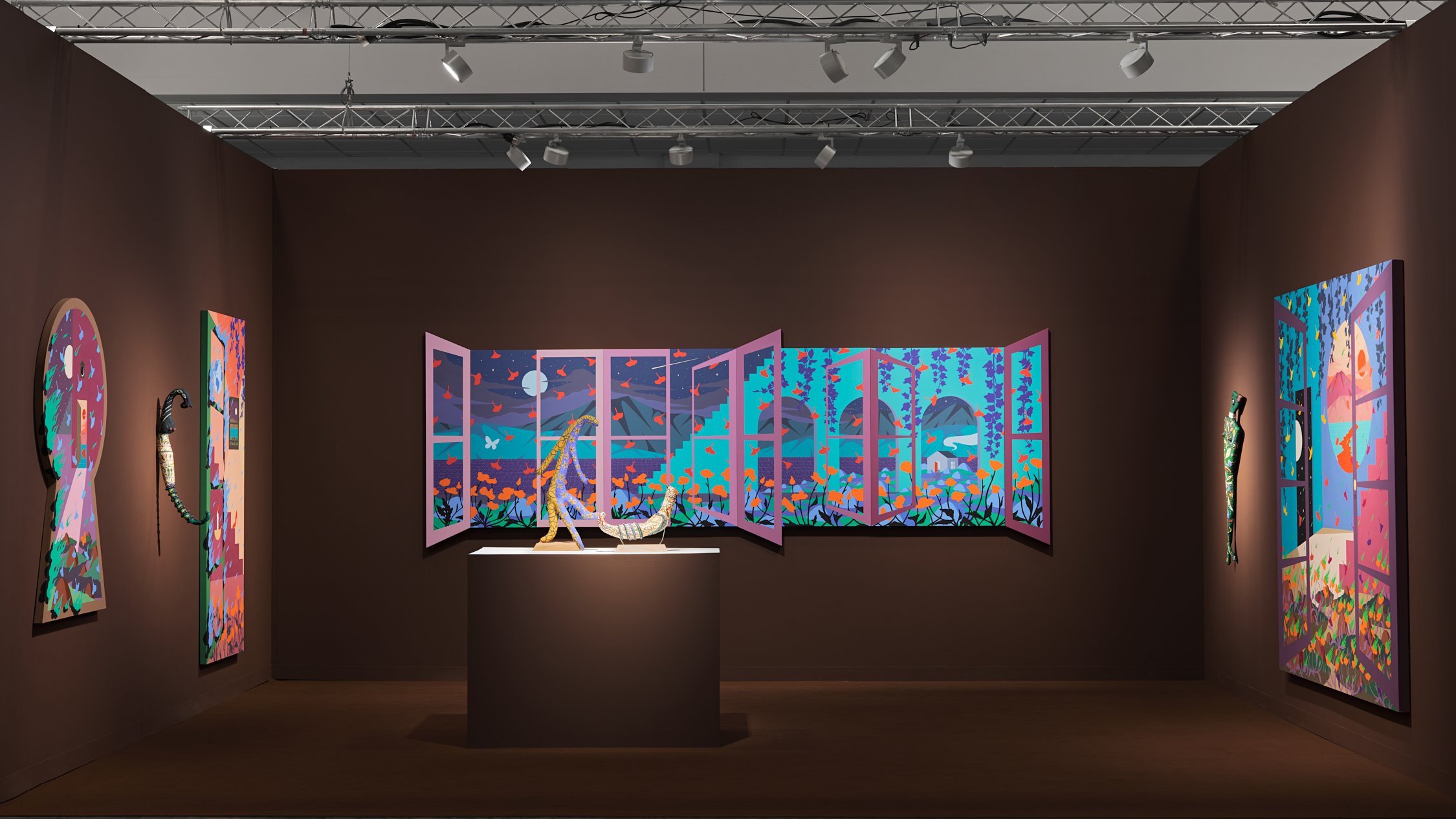 Art Basel Miami Beach: Greg Ito & Faith Wilding - ANAT EBGI GALLERY