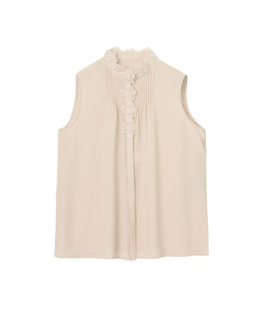 ジョーゼットフラワーノースリブラウス|ANAYI OFFICIAL ONLINE STORE