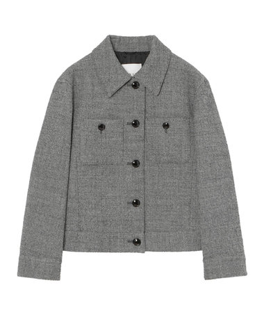 セットアップ対応商品】ワッフルツイードポケット ジャケット|ANAYI