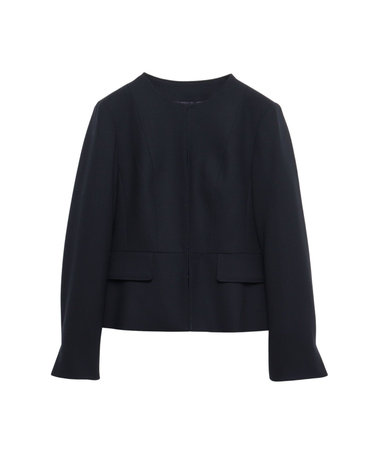 セットアップ対応商品】ウールジョーゼットクルージャケット|ANAYI