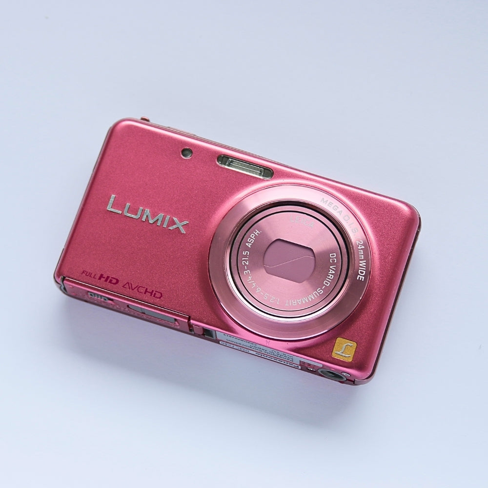 パナソニック コンデジ DMC-FX80 バイオレット 美品 パナソニック