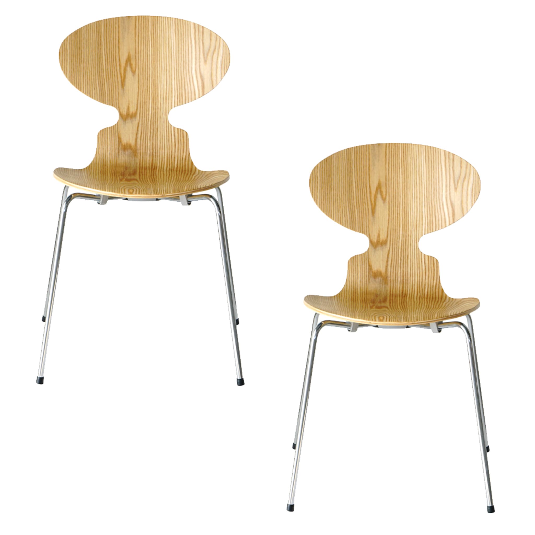 アッシュ】2脚セット アルネ ヤコブセン アントチェア リプロダクト