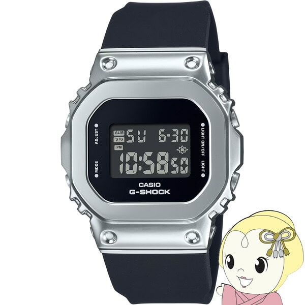 カシオ CASIO G-SHOCK メタルカバード 5600 GM-5600U-1JF メンズ 電池
