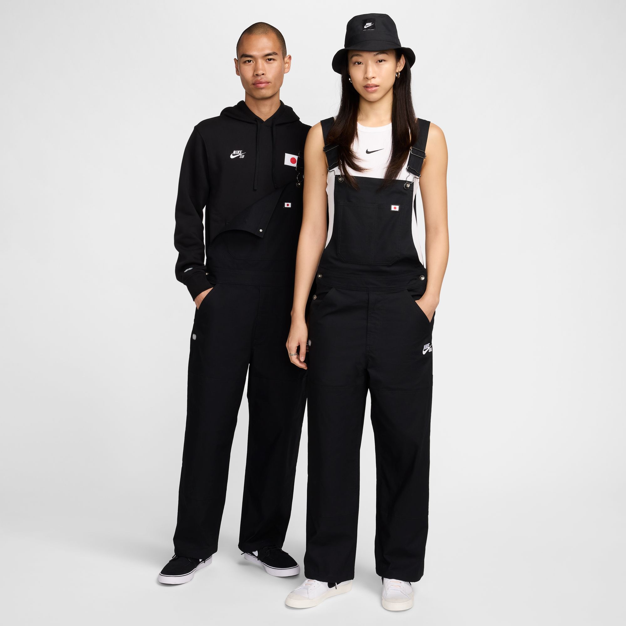 NIKE SB U NK SB OVERALLS OLY JPN BLACK｜ANCHOR SKATE SHOP