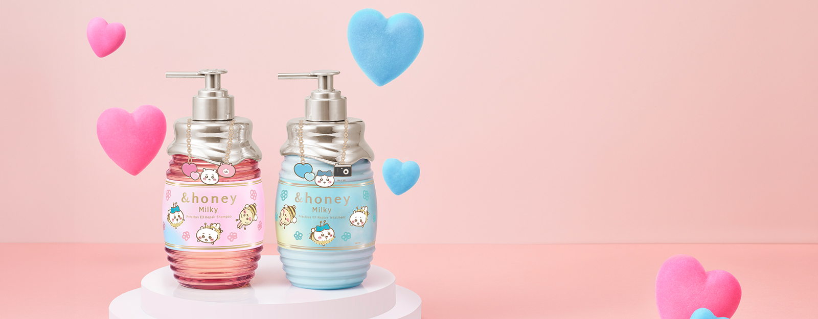 &honeyMilky(アンドハニーミルキー） ちいかわ限定デザイン 特設ページ