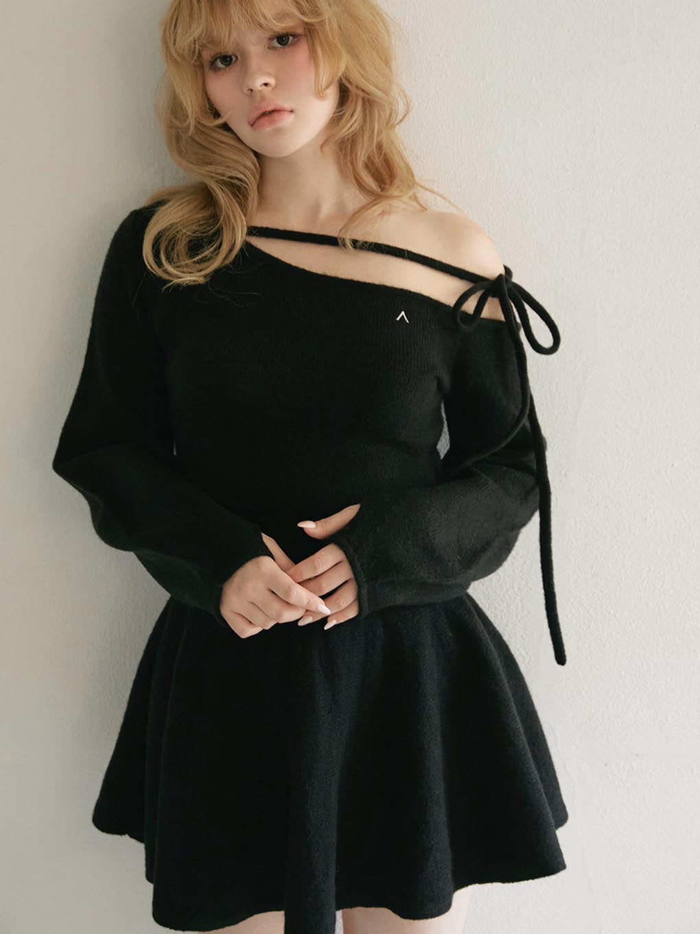 ANDMARY】Rhoda flare mini dress