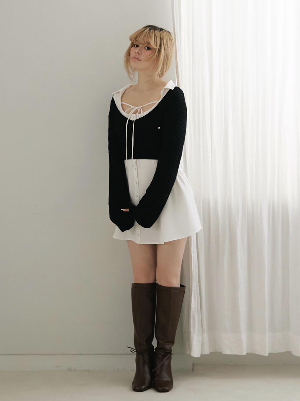 ANDMARY】Rio blouse set dress