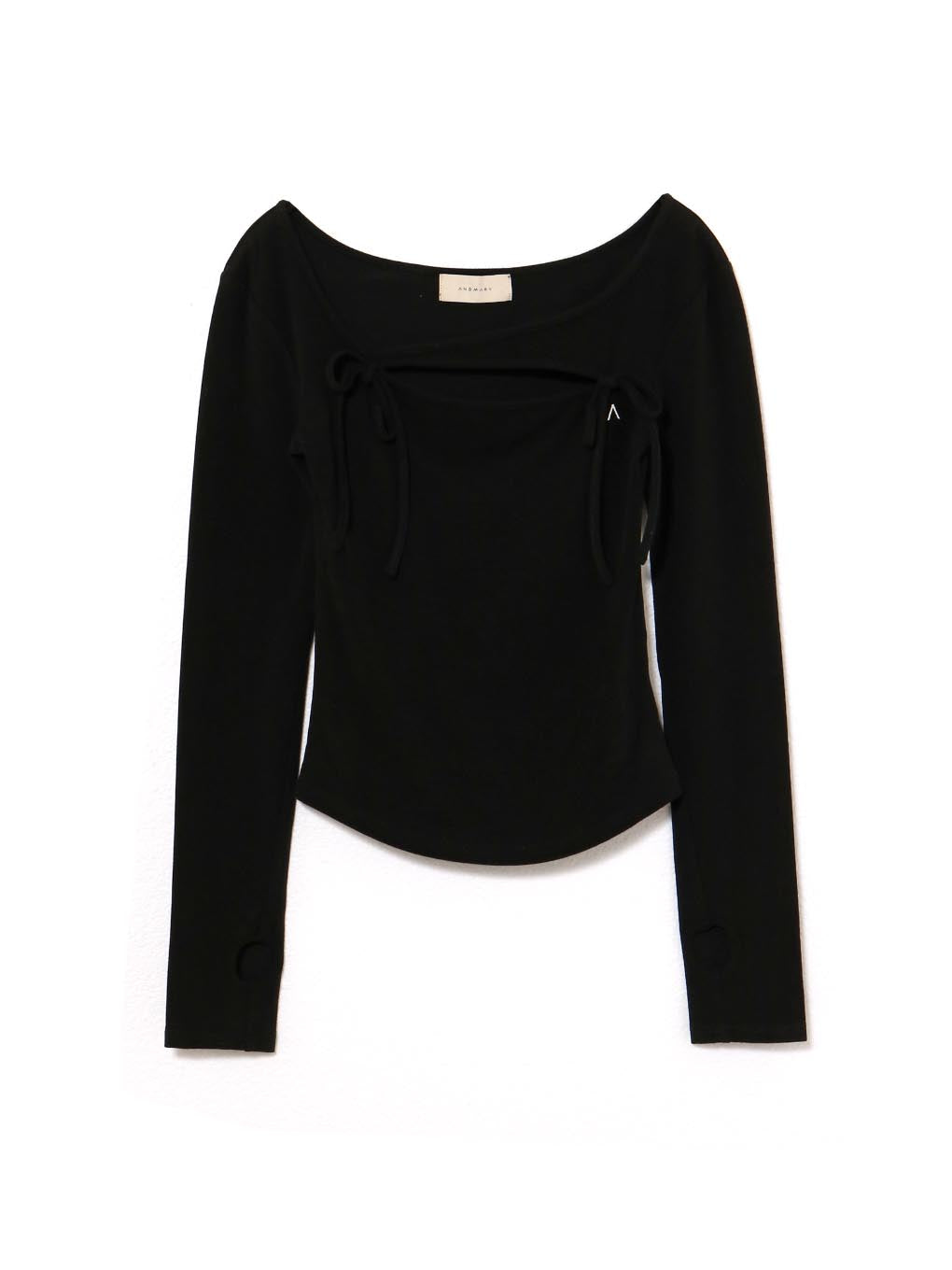 ANDMARY】Ami ribbon tops