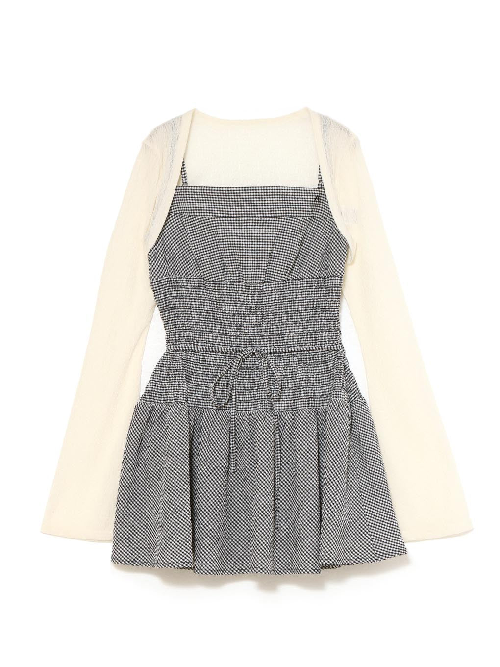ANDMARY】Betty shirring mini dress