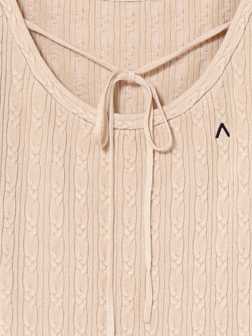 Regina cable mini dress