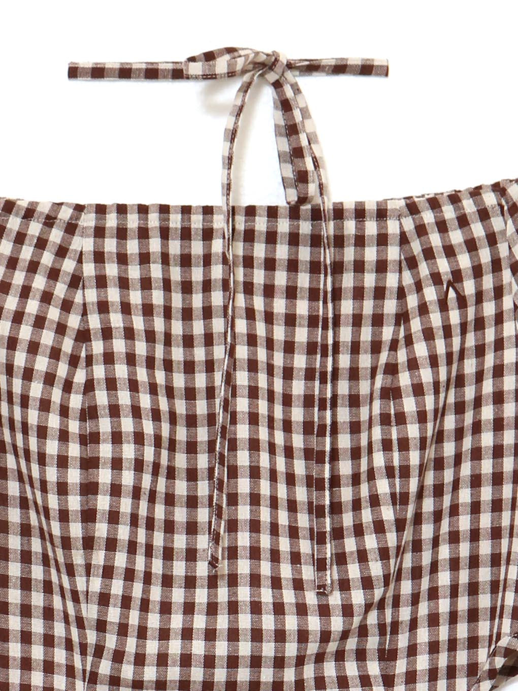 ANDMARY】Becky check mini dress