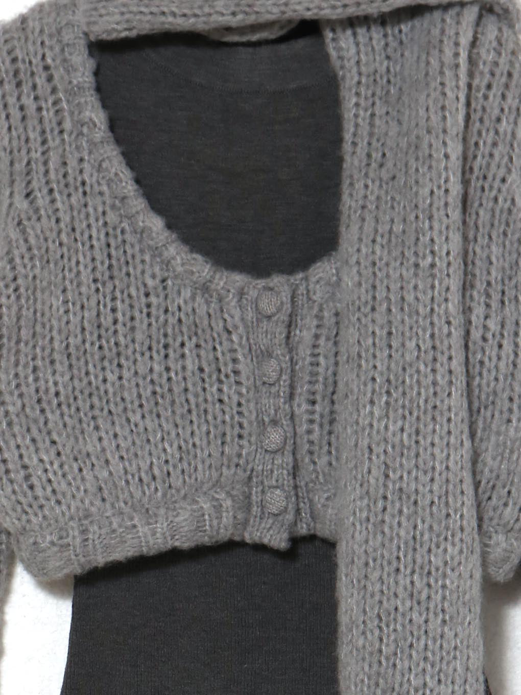 ANDMARY】Zoff muffler knit set up