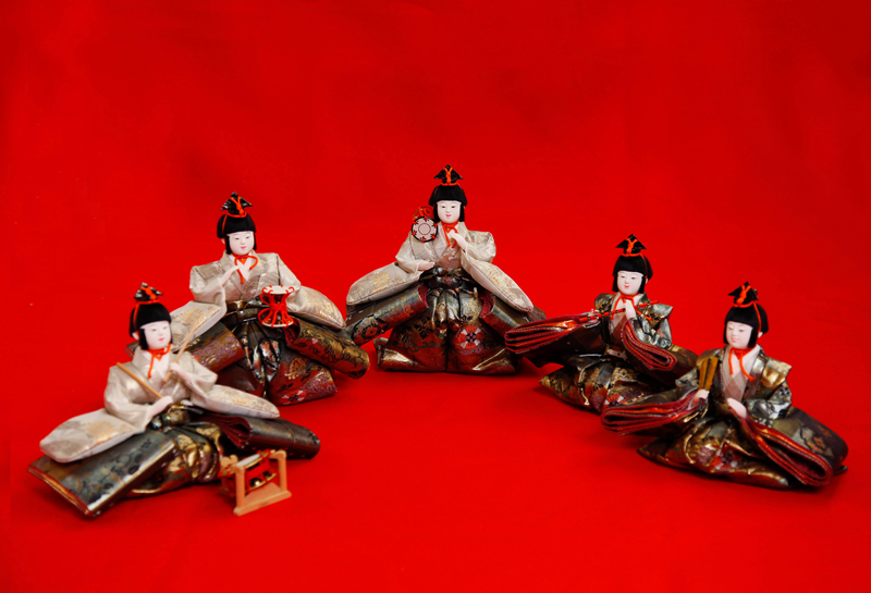 お雛様 七段飾り お雛様御代理様 ひな人形 日本人形 雛人形 五人囃子