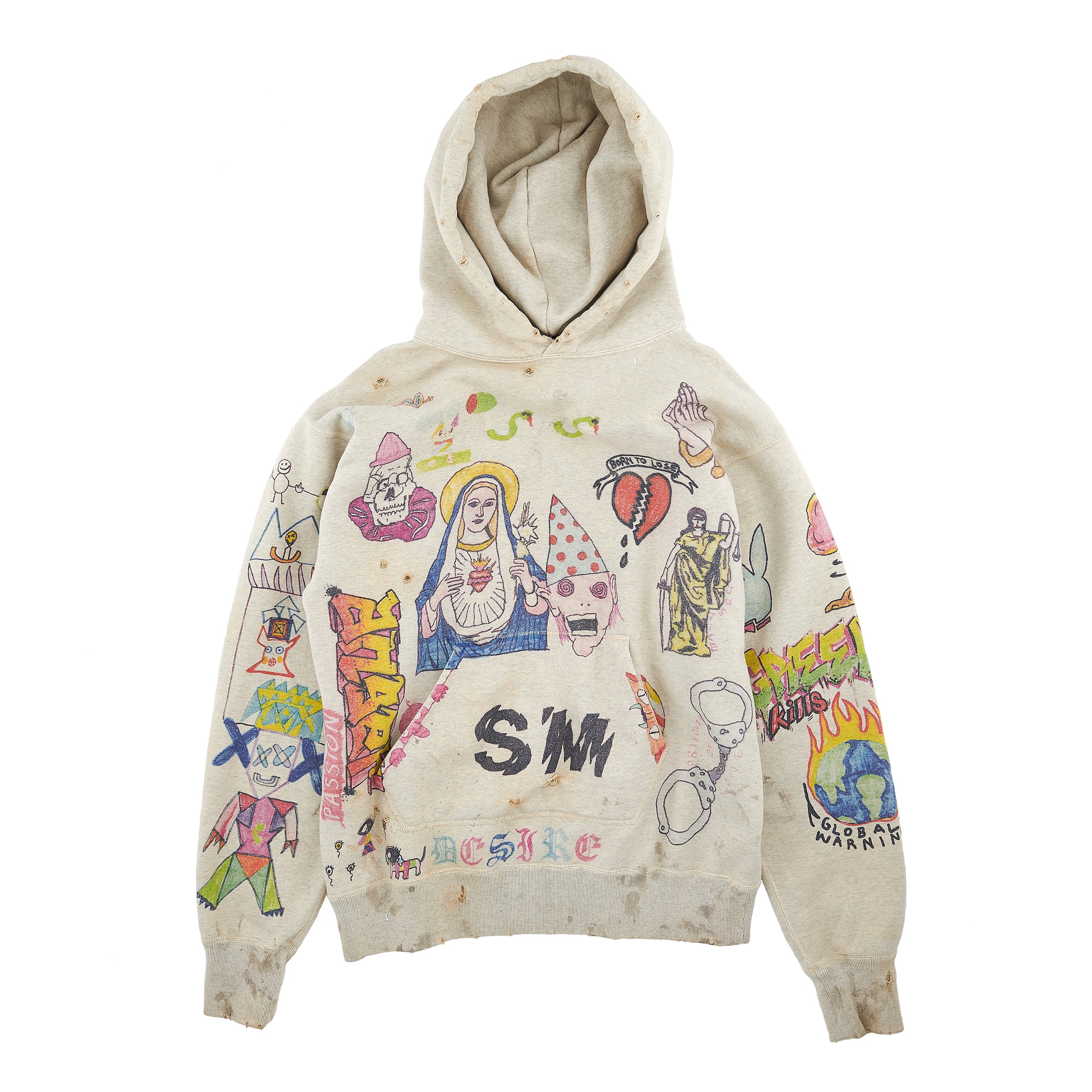 SAINT MICHAEL HOODIE GRAFFITI / Saint Michael – ANEX -KOBE-