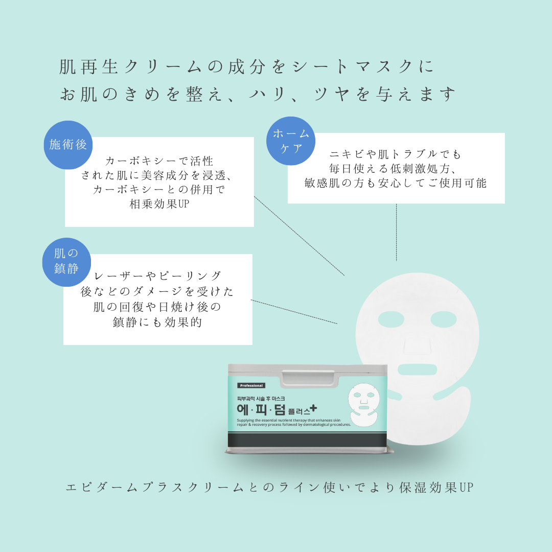 RIBESKIN】エピダームプラスマスク（25枚入り）