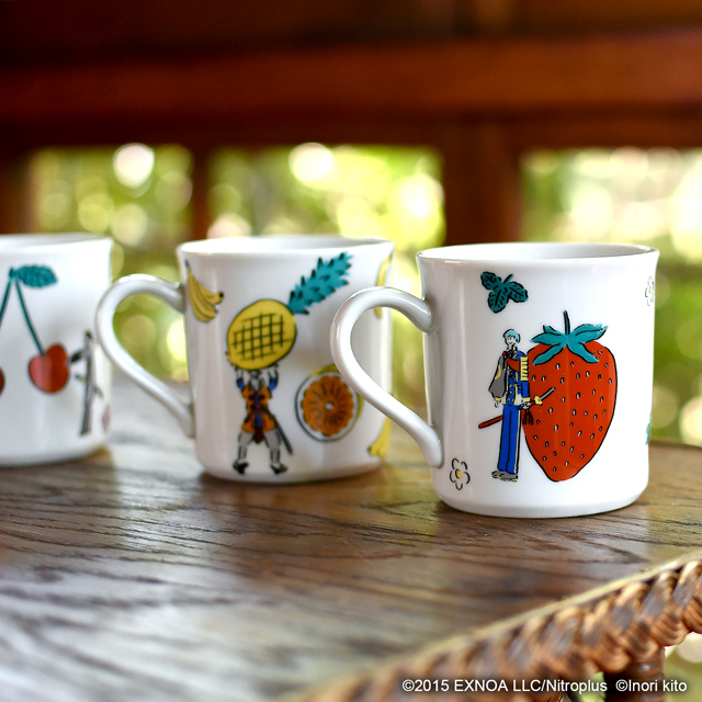 刀剣乱舞-ONLINE-｜九谷焼 マグカップ（一期一振）