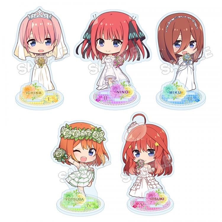 ぷちちょこアクリルスタンド／映画「五等分の花嫁」 | TBS・MBSアニメ