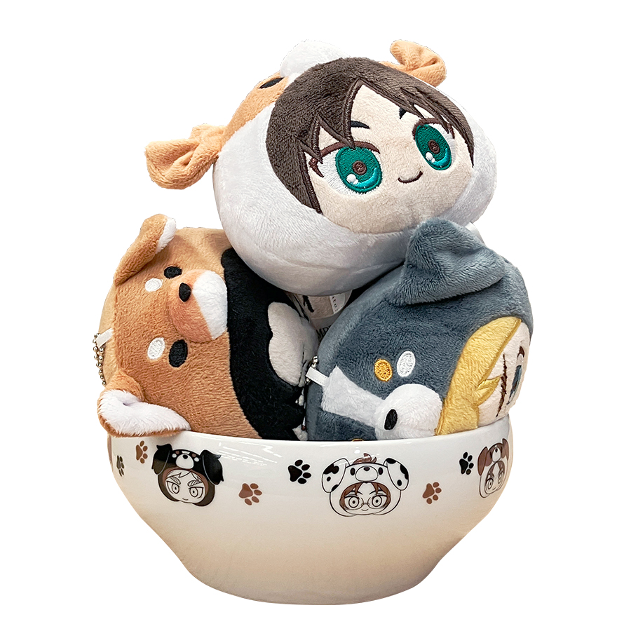 あにまるっこどんぐりマスコット／丼盛りセット／進撃の巨人 | TBS