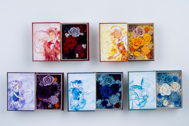 名探偵コナン」安室透、怪盗キッドらと花のある生活を♪ プリザーブド