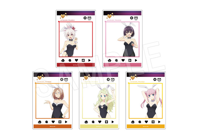 あやかしトライアングル」風巻祭里、花奏すずがバニーガールに