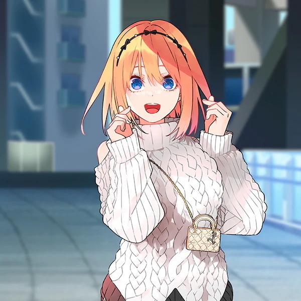 五等分の花嫁」三玖＆四葉ら五つ子と、秋葉原に集合♪ 春場ねぎ描き