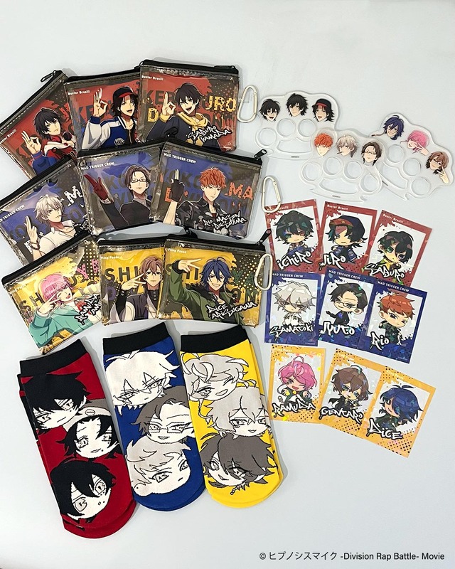 映画「ヒプマイ」グッズがALL390円！イケブクロ、ヨコハマ、シブヤに