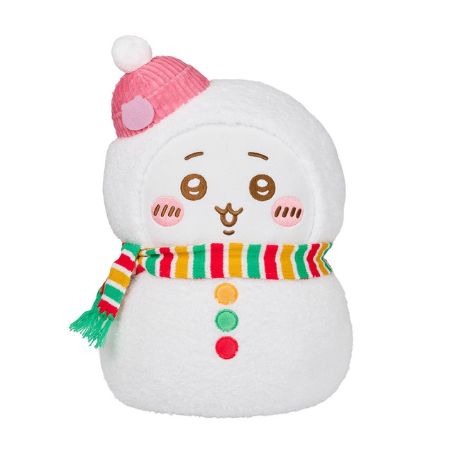 ちいかわ」がゆきだるまになっちゃった…ってコト!? “あのこ”のフワフワ