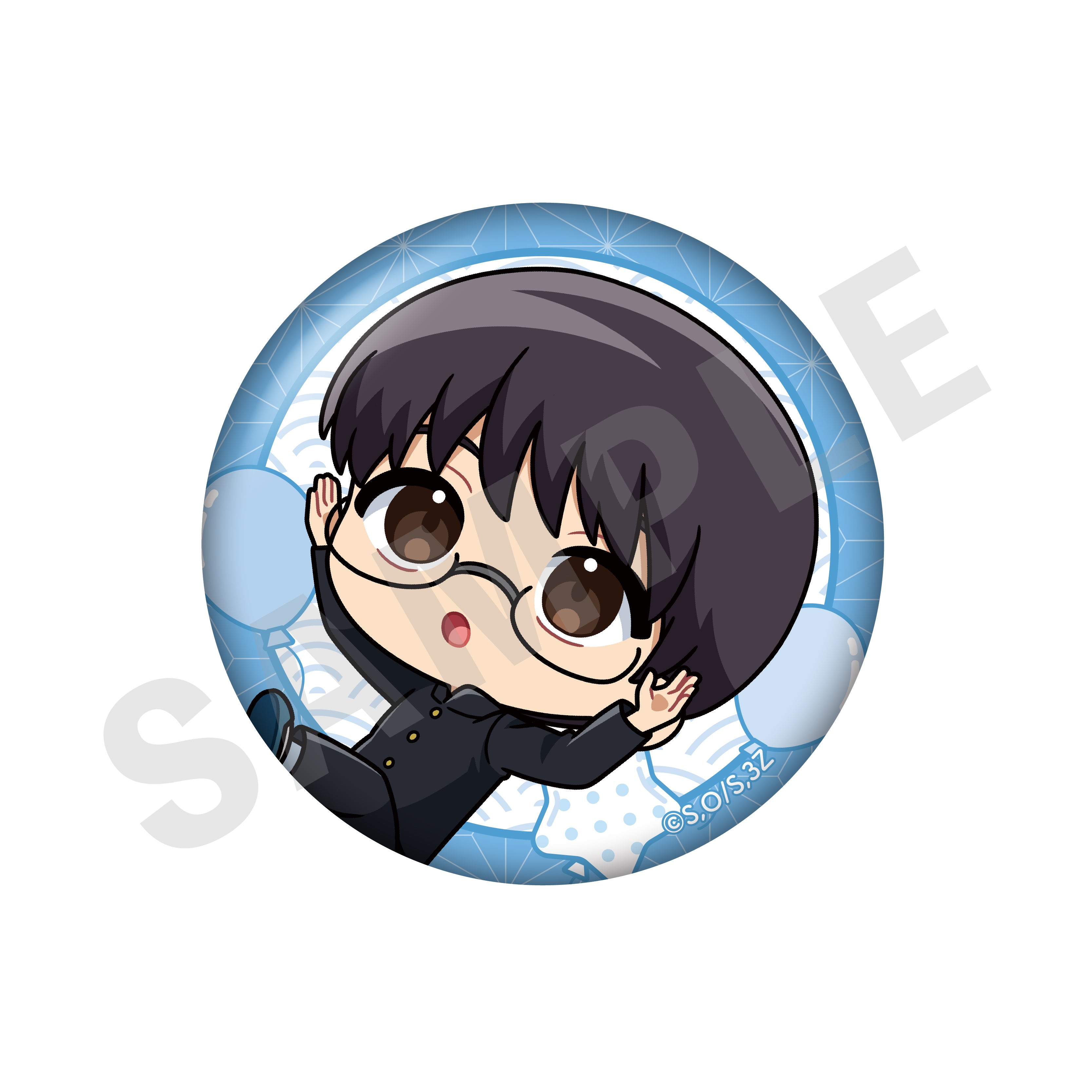 単品】「3年Z組銀八先生」トレーディング缶バッジ（全8種