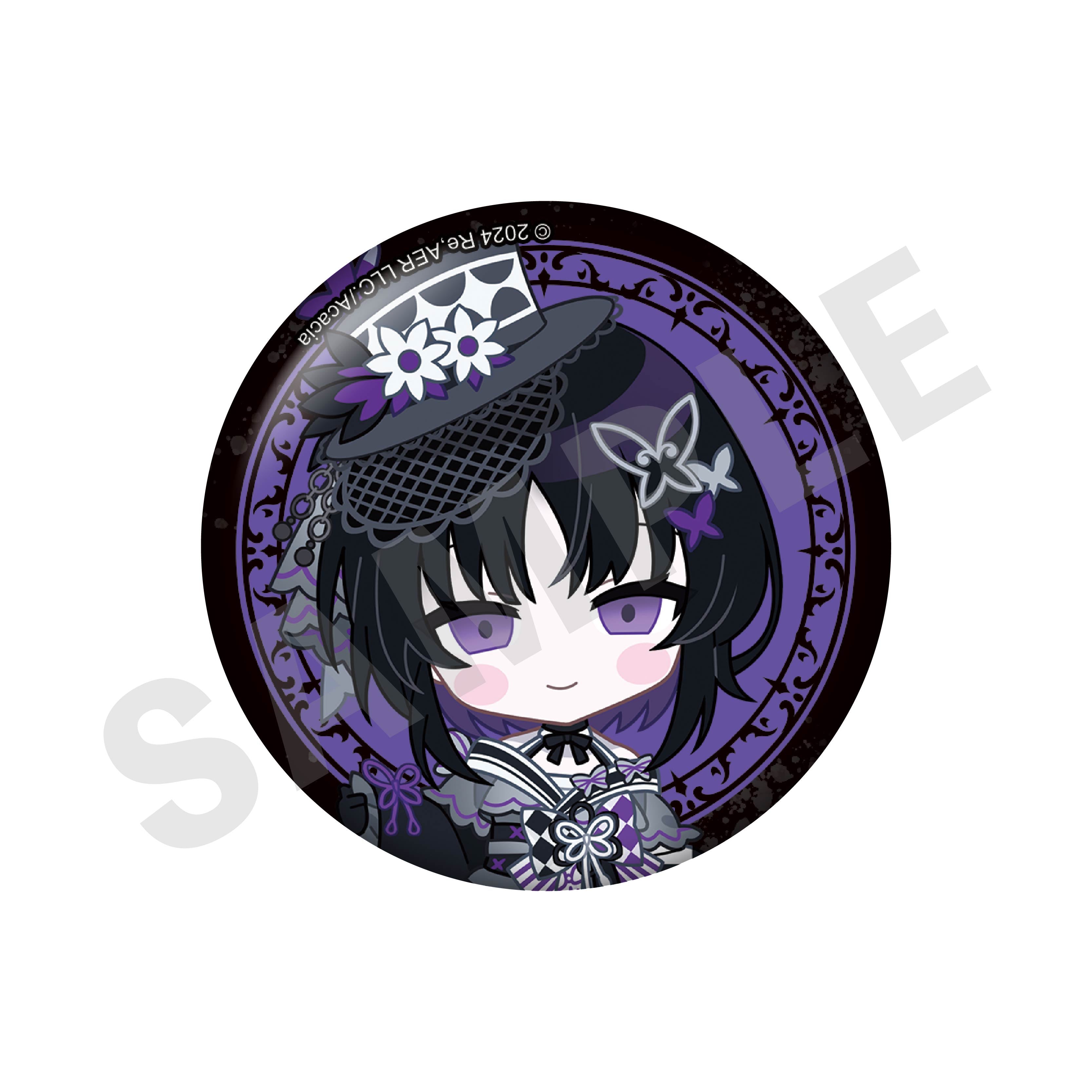 単品】「魔法少女ノ魔女裁判」トレーディングミニキャラ缶バッチ（全13