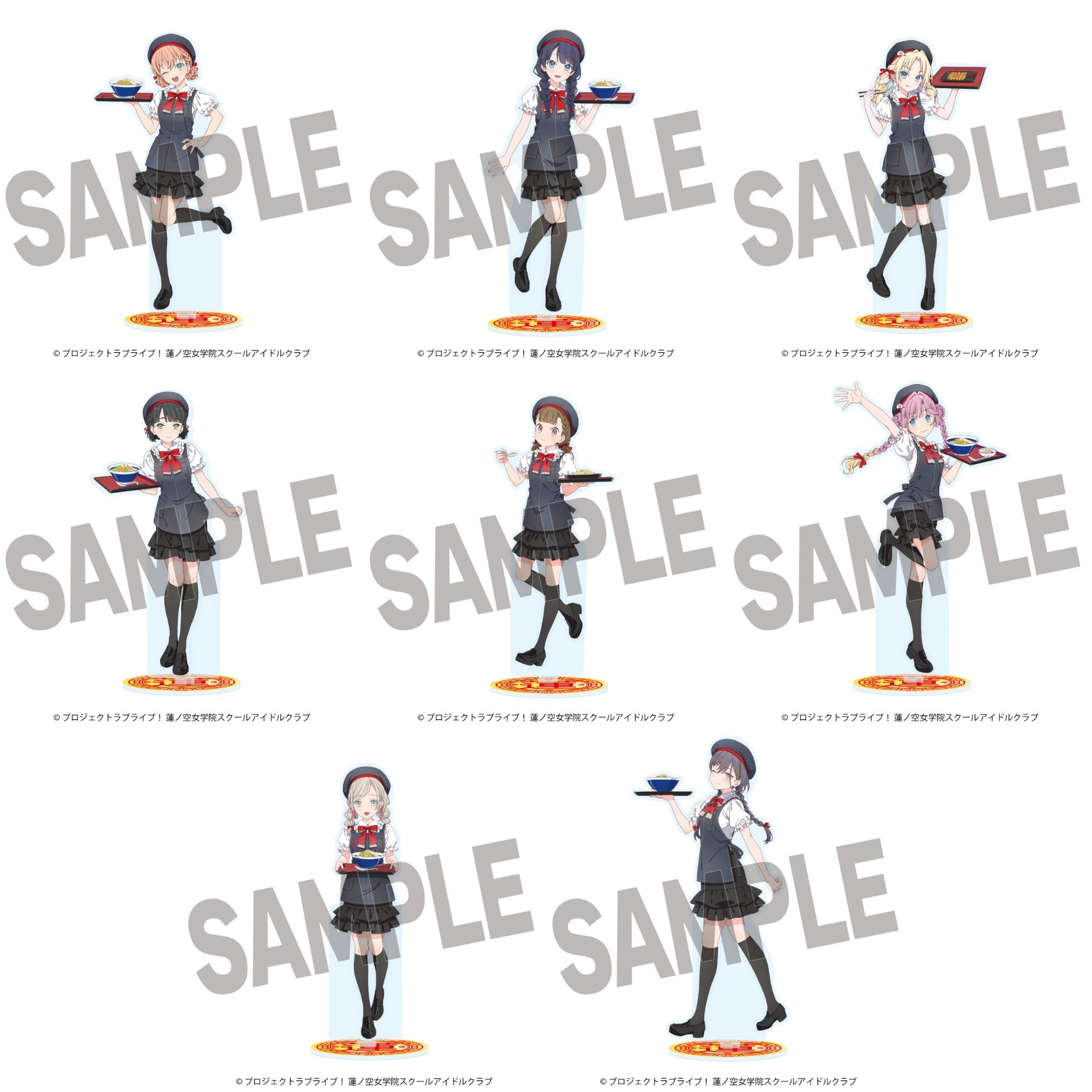 ラブライブ！蓮ノ空女学院スクールアイドルクラブ×8番らーめんコラボ