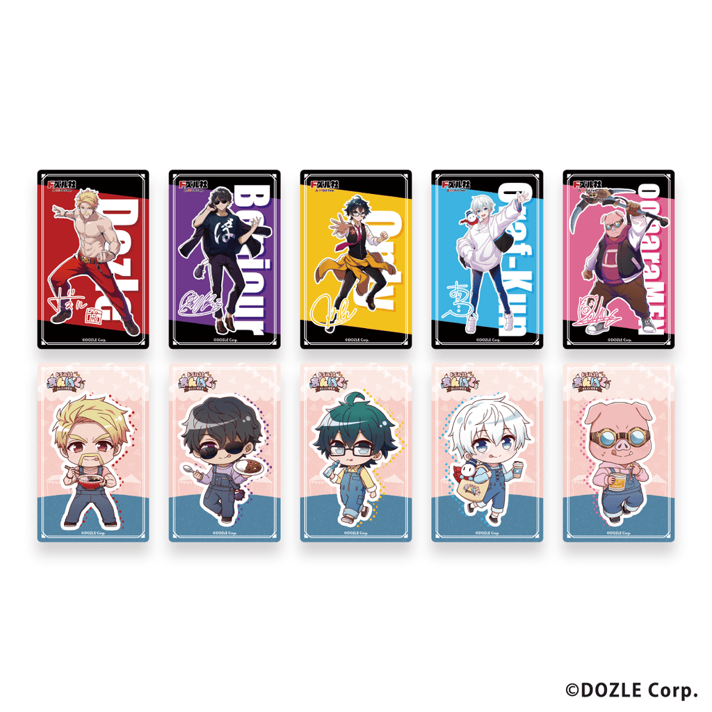 ドズル社 オリジナルクリアカード（ランダム） – animeshi