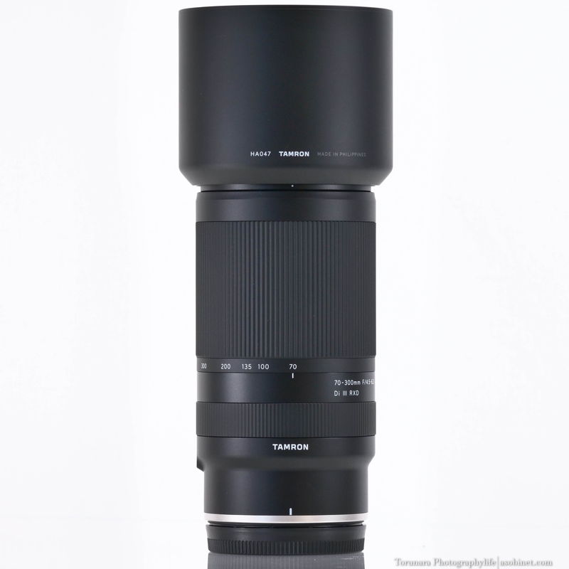 70-300mm F4.5-6.3 Di III RXD Z-mount レビューVol.1 外観・操作性編