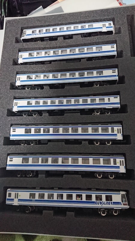 JR東海の白い欧風列車！TOMIX 12系ユーロライナー 入線！ | あそぶログ！