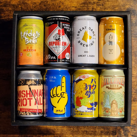 国産クラフトビール 8種8缶セット2025年冬【欠品】 ｜ リカーショップ