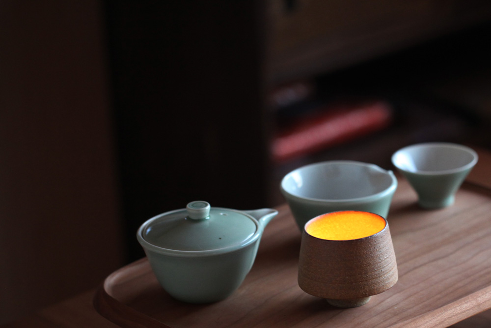 キャンドルカップ 無月｜朝日焼 〜京都・宇治の茶陶 遠州七窯〜