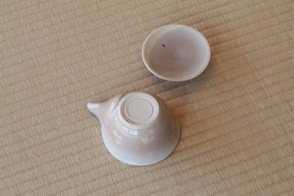 宝瓶 燔師（宇治の陶土）M 朝日窯工房作｜朝日焼 〜京都・宇治の茶陶