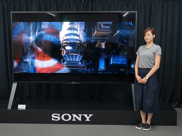 ASCII.jp：100V型で700万円！ ソニー「ブラビア」で超高性能4Kテレビが登場