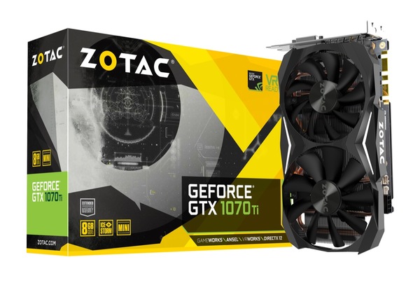 ASCII.jp：GeForce GTX 1070 Ti搭載、ZOTACグラボ3製品登場